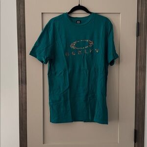 Oakley Teal Graphic T-Shirt